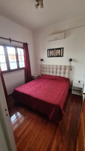Postel nebo postele na pokoji v ubytování Departamento cálido y rustico!!!