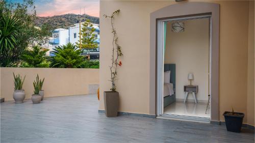 Balkoni atau teres di Aristea Apartments