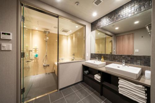 KOKO HOTEL Residence 浅草田原町にあるバスルーム