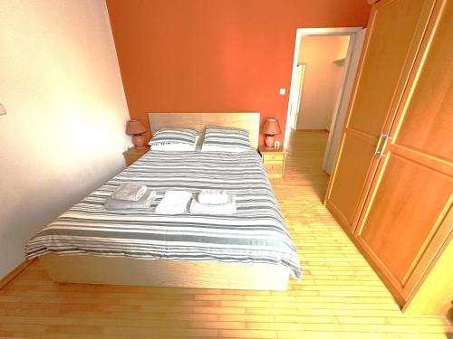 Apartma Angela Bledにあるベッド