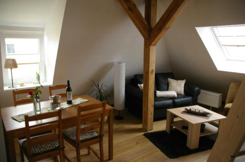 Posezení v ubytování Barther Boddenblick