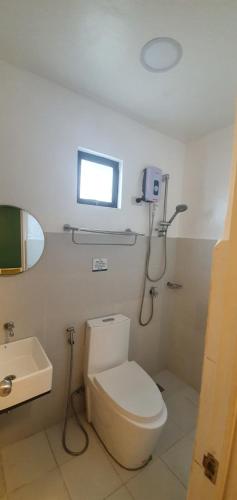 Koupelna v ubytování AJ Tourist Inn