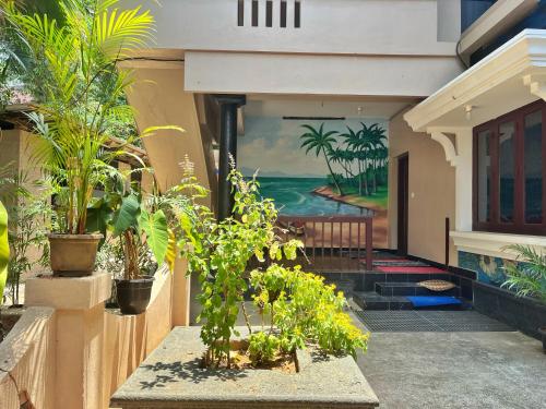 Zahrada ubytování BAVA Beach Resort & Retreat Center Varkala