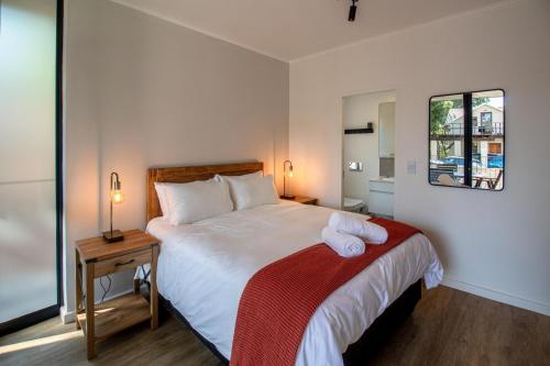 Postel nebo postele na pokoji v ubytování 109 Le Jardin