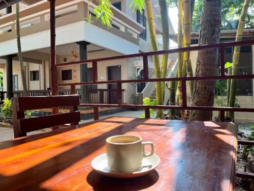 Balkón nebo terasa v ubytování BAVA Beach Resort & Retreat Center Varkala