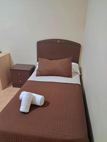 Letto o letti in una camera di Hostal Doña María