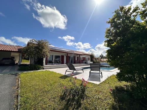 Basque Country Villa with Pool View