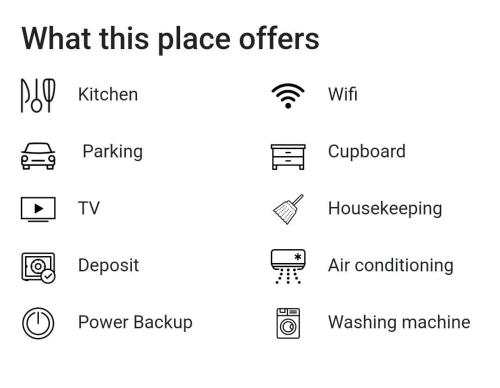 a diagram of what this place offers at Royal Stone Hotel in Noida