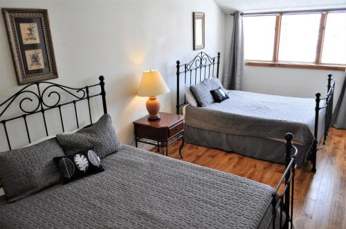 Postel nebo postele na pokoji v ubytování Fox Pine Lodge 3 bed 3 bath FPAF3