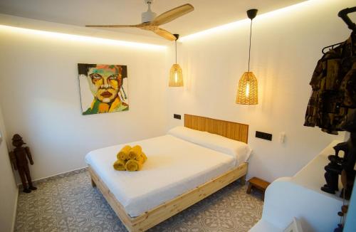 Postel nebo postele na pokoji v ubytování Vila Beach Planta Baja