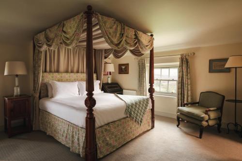 Giường trong phòng chung tại Stank House Farm Bolton Abbey