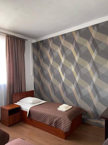 Viktoria Hotelにあるベッド