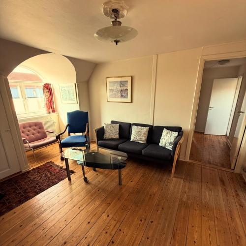 Posezení v ubytování Vesterbro Apartment