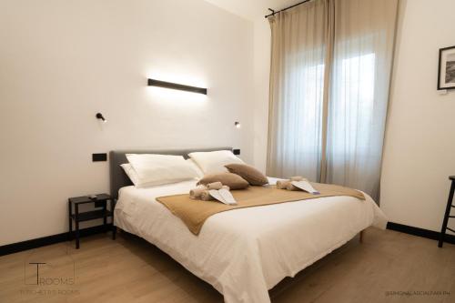 Postel nebo postele na pokoji v ubytování Turchetti's Rooms
