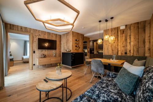 Χώρος καθιστικού στο Knappengut Appartements - NEU!