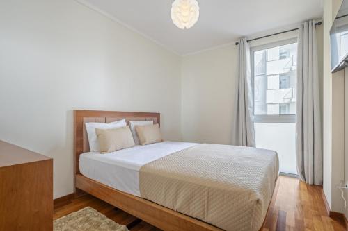 Postel nebo postele na pokoji v ubytování Nara by KAAMAH