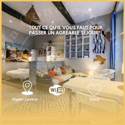 Photo de la galerie de l'établissement Le chineur-Hyper centre-near station-wifi, à Toulon