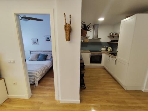 Η κουζίνα ή μικρή κουζίνα στο Apartamento Ventura Tarifa 3 Pax - Wifi