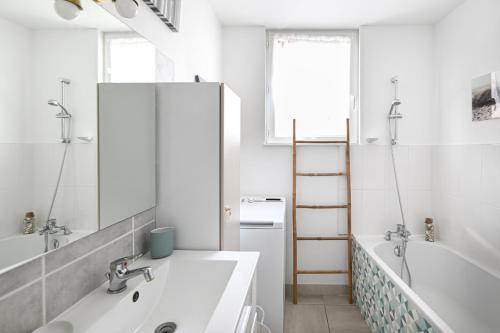 Koupelna v ubytování L'échappatoire - A 300 m de la plage