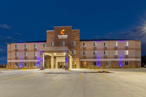 a rendering of the front of a hotel at Comfort Inn & Suites Salina North in Salina