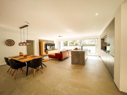 Χώρος καθιστικού στο Dreamapartment La Vigna "Ambiance" Suite mit eigenem Indoorpool, Sauna & Grillhütte