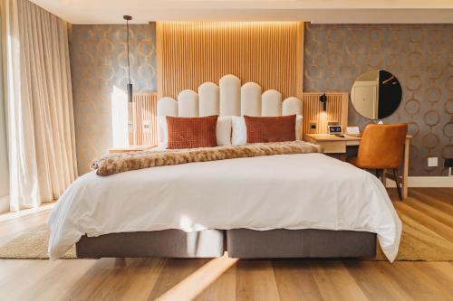 Katil atau katil-katil dalam bilik di The Hawthorn Boutique Hotel