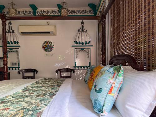 Katil atau katil-katil dalam bilik di Mohan Villa Home Stay