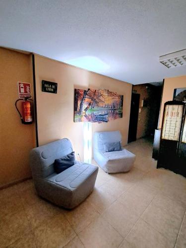Area soggiorno di Hostal Doña María