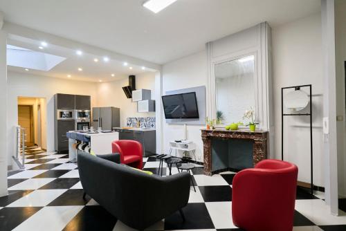 Lille côté prestige confortable 3 chambres babyfoot