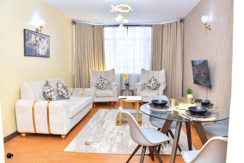 Setusvæði á Cozy BnB Tsavo Gardens Imara daima