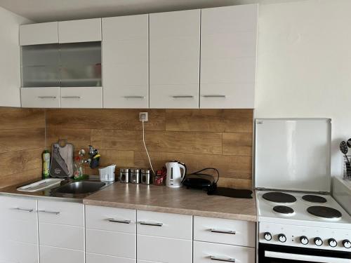 Η κουζίνα ή μικρή κουζίνα στο Apartman Perper 2 Trebinje