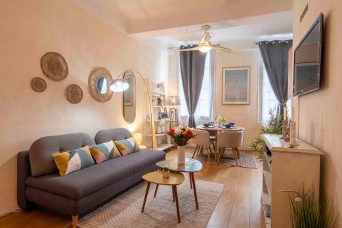 Charming flat, fully equipped, air conditioning, beach only 300m - LA LOGE