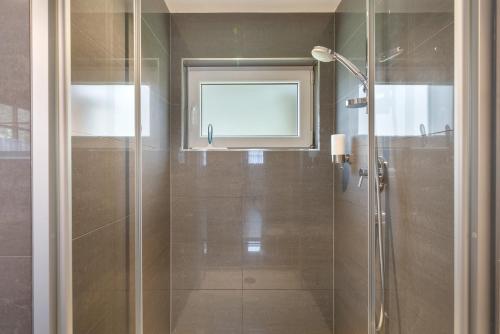 Ένα μπάνιο στο Ferienwohnung 84qm, 2 Schlafzimmer