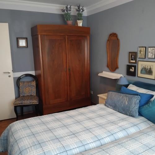 Ένα ή περισσότερα κρεβάτια σε δωμάτιο στο Residenz am Berg