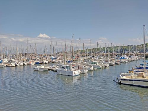 Maison sur port vue mer imprenable