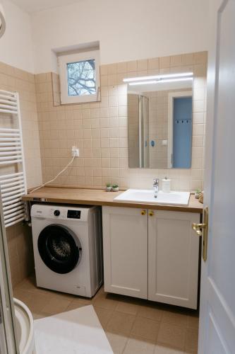 Koupelna v ubytování Csillagvirág Apartman