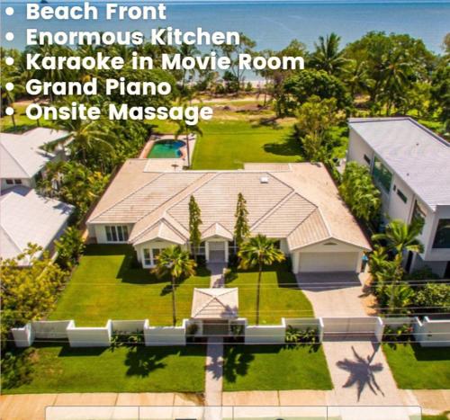 Zahrada ubytování Da White Beachfront House Near Palm Cove