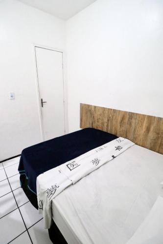 Katil atau katil-katil dalam bilik di Apartamento Mobiliado AptCE