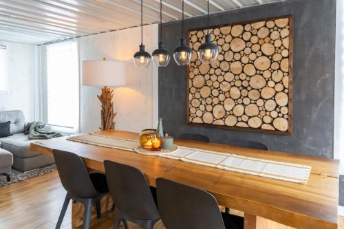 Posezení v ubytování Maison du Village - Nature Beach Bike & Village