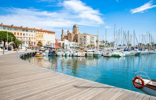 Soleil & sable-Fréjus appt 4 pers-Classé 3-Clim