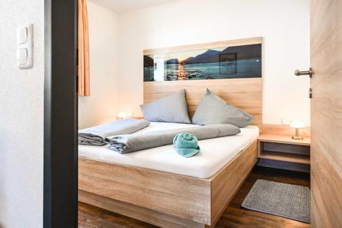 Posteľ alebo postele v izbe v ubytovaní Appartements Schwarzer Adler