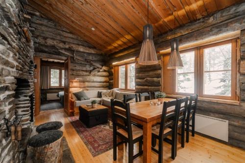 Posezení v ubytování Rukanhohde