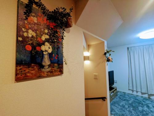 TV a/nebo společenská místnost v ubytování Modern New House in Akabane Direct Access to Ikebukuro Shinjuku 新宿池袋赤羽 ## Shuttle, Ticket, Restaurant reservation service ##