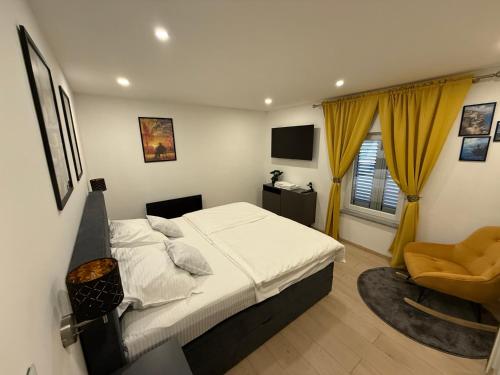 Postel nebo postele na pokoji v ubytování Apartment Goran