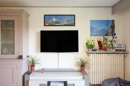 Chamonix centre, 51m2, vue Mt Blanc, 2 à 6 pers, 2 balcons