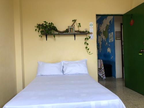 Postel nebo postele na pokoji v ubytování Pachamac Casa