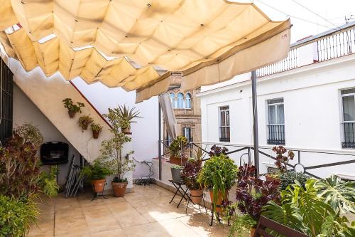 Rooftop maisonette with magnificent terrace