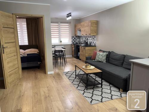 Posedenie v ubytovaní Apartamenty Przy Deptaku w Radomiu