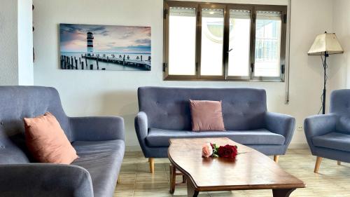 Posezení v ubytování OASIS Apartamento playa Sea Views