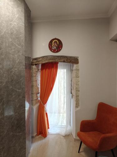 Χώρος καθιστικού στο Eleousa House